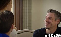 Sexo em hd gostosa peituda transando com dois macho