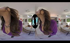 Peituda ruiva octavia realizando seu primeiro filme pornô