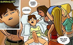 Drama total hentai com putas taradas com plug anal