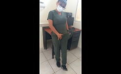 Enfermeira pornô dando pro chefe