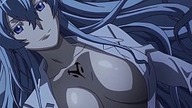 Hentai akame ga killie gemendo com o pau na buceta