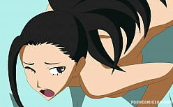 Hentai momo yaoyorozuda fazendo sexo gostoso