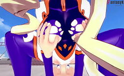 Hentai my hero academy morena gulosa dando a pepeca