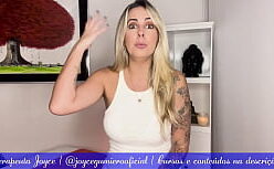Joyce gumiero xxx vídeo de porno de mulher pelada com peitões lindos