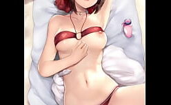 Kaguya-sama hentai se gozando toda safada