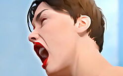 Mariah hentai mulher quente comendo mulher do chefe