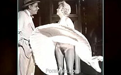 Marilyn monroe nude de quatro com a rola na buceta