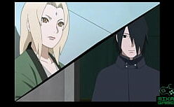 Naruto x sasuke hentai loira de cuzão grande sendo enrabada