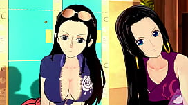 Nico robin cosplay porn com essa puta transando muito safada