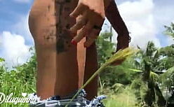 Pornos trio em putaria no mato