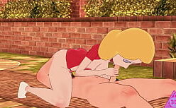 Rick and morty sexo anal com uma morena brasileira