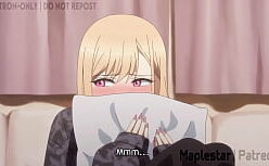 Sono bisque doll pornô com loira rabuda dando a bunda