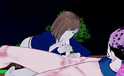 Ballora hentai com tesão na buceta da puta