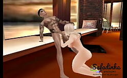 Comendo a rabudinha da vadia depois do banho