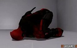 Deadpool gay pornô comendo loira