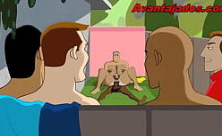 Hentai gay animation com gordinha morena