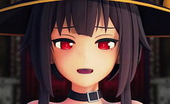 Konosuba megumin hentai na piscina