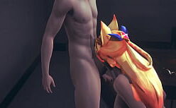 Lol ahri hentai fazendo uma boquete