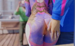 Overwatch dva hentai transando com essa novinha