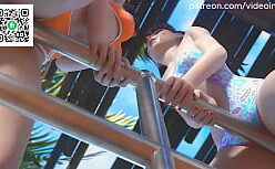 Overwatch mercy pornô ruiva gostosa na foda quente