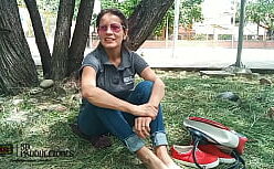 Porno angela peituda fodendo de quatro com seu amigo