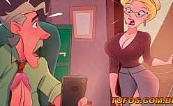 Pornô em desenho HD com ruiva bucetuda fudendo