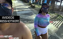 Portia parisinha fazendo uma puta na praia