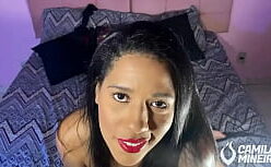 Sexo realidade virtual com a morena rabuda