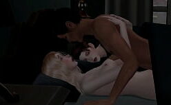 Juh morena transando com o chefe no quarto