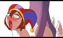 Palhaça pornô rabuda fodendo com seu namorado