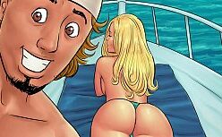 Quadrinho xxx comendo a xoxota da esposa rabuda